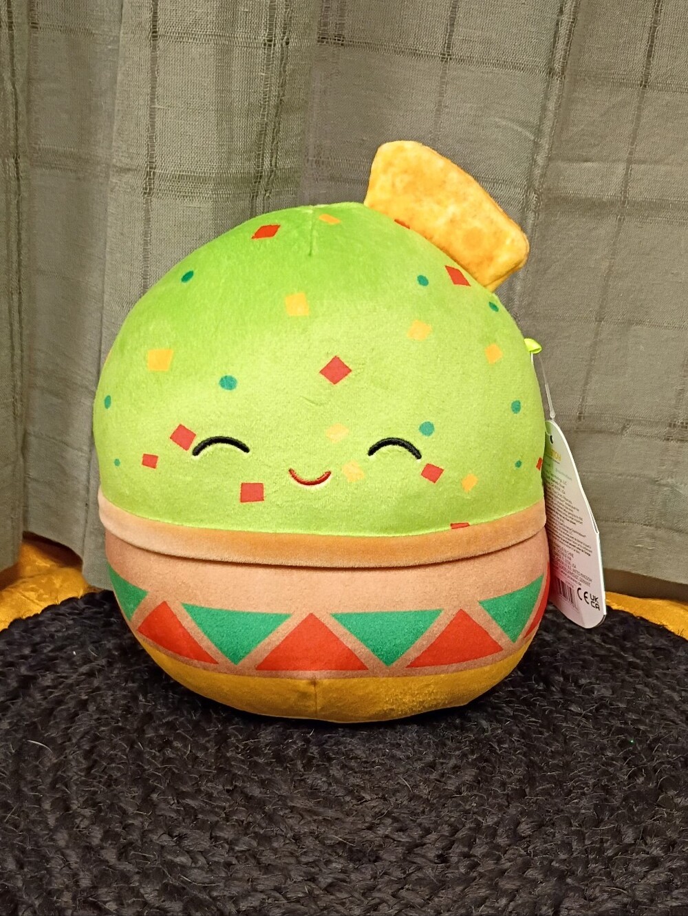 NWT 2023 Original Squishmallow Food Squad Gideon The Guacamole Plush 8"